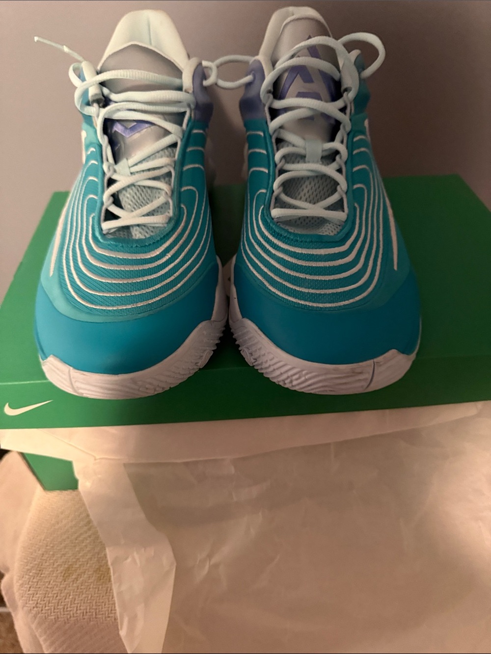 Nike Giannis Immortality 4 Green Blue Men’s New w/Box Sz 15